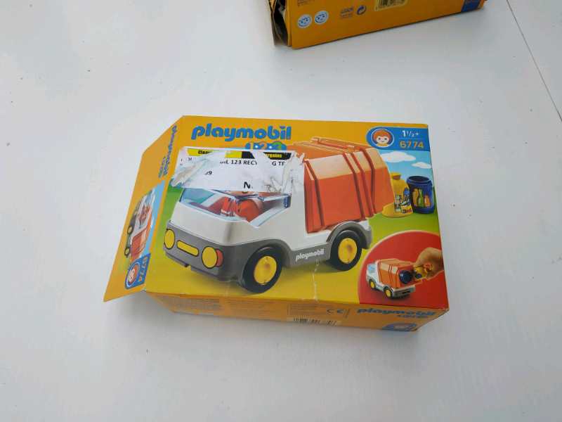 playmobil 123 recycling truck